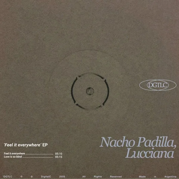 Lucciana, Nacho Padilla – Feel It Everywhere cover