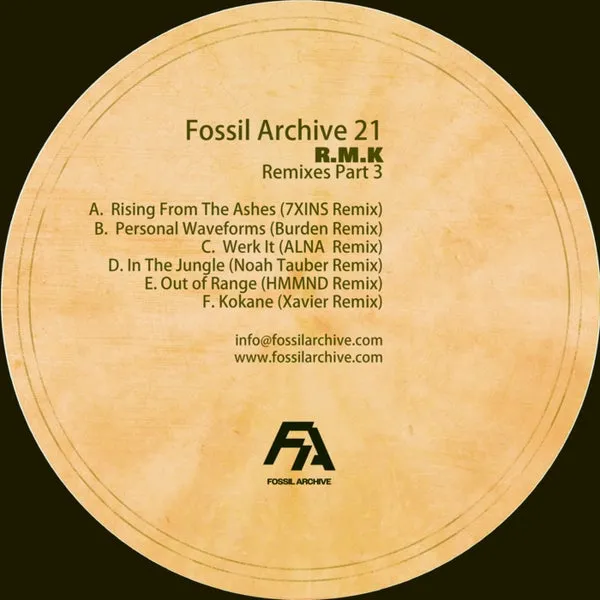 R.M.K – Remixes Part 3 cover