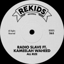 Radio Slave, Kameelah Waheed - All Rize [Rekids]