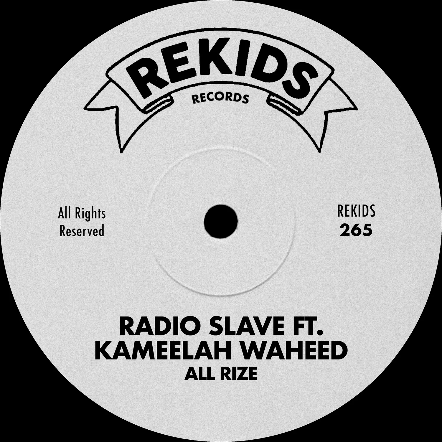 Radio Slave, Kameelah Waheed – All Rize cover