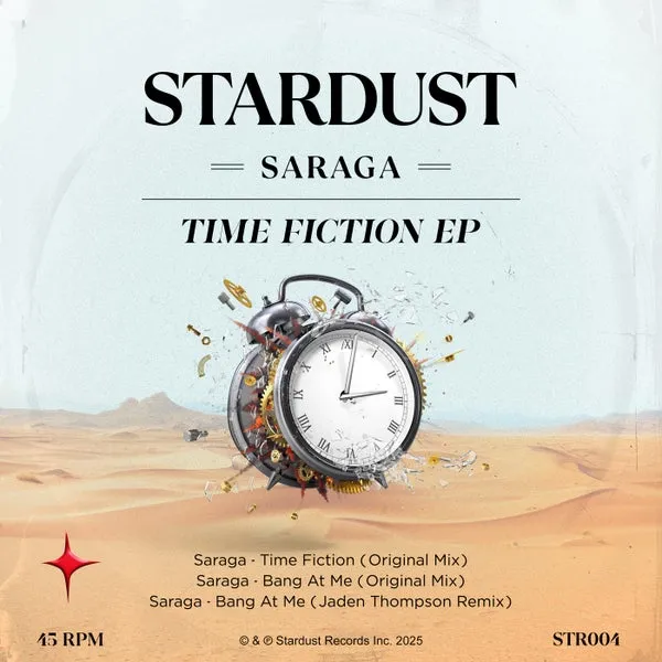 Saraga – Time Fiction EP cover