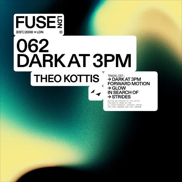 Theo Kottis – Dark At 3pm cover
