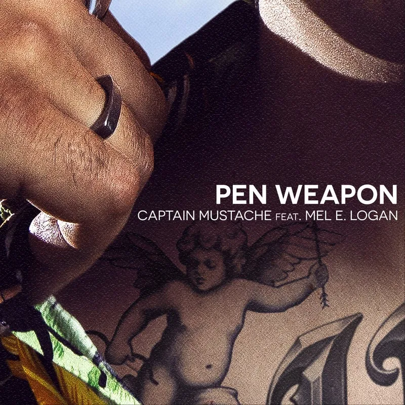 Captain Mustache, Mel E. Logan – Pen Weapon cover