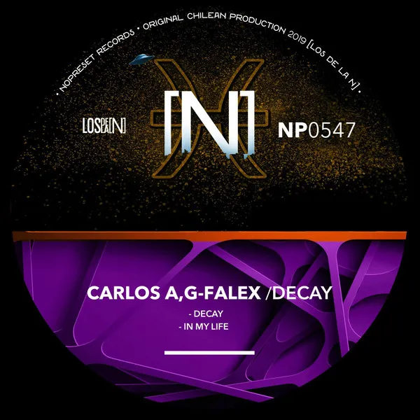 Carlos A, G-Falex – Decay cover