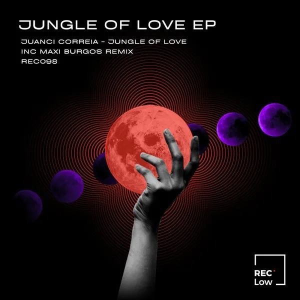 Juanci Correia – Jungle Of Love EP cover