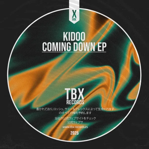 Kidoo – Coming Down EP cover