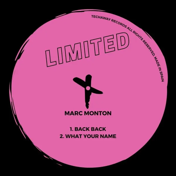 Marc Monton – Back Back EP cover
