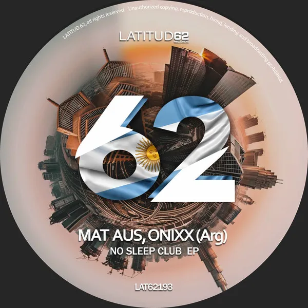 Mat Aus, Onixx (ARG) – No Sleep Club EP cover