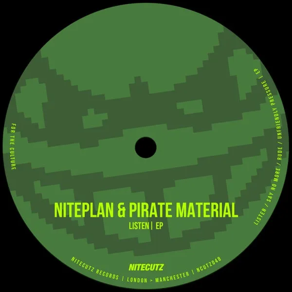 Niteplan, PIRATE MATERIAL – LISTEN cover