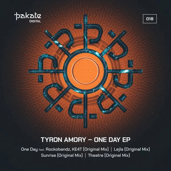 Tyron Amory, KE4T, RockoBandz – One Day EP cover
