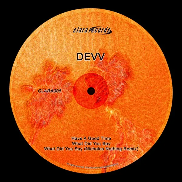 Devv – CLARA005 cover