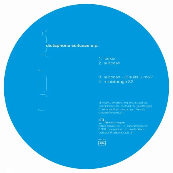 Dictaphone – Suitcase cover