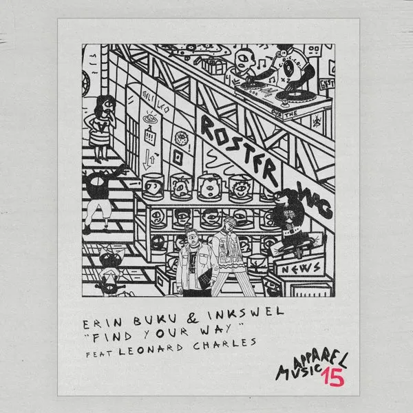 Inkswel, Leonard Charles, Erin Buku – Find Your Way cover