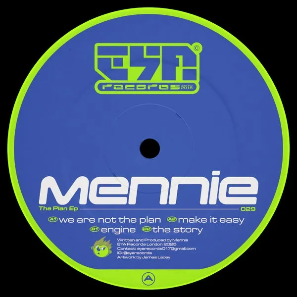 Mennie – The Plan EP cover