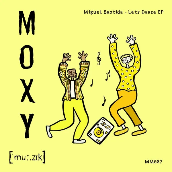 Miguel Bastida – Let’s Dance EP cover
