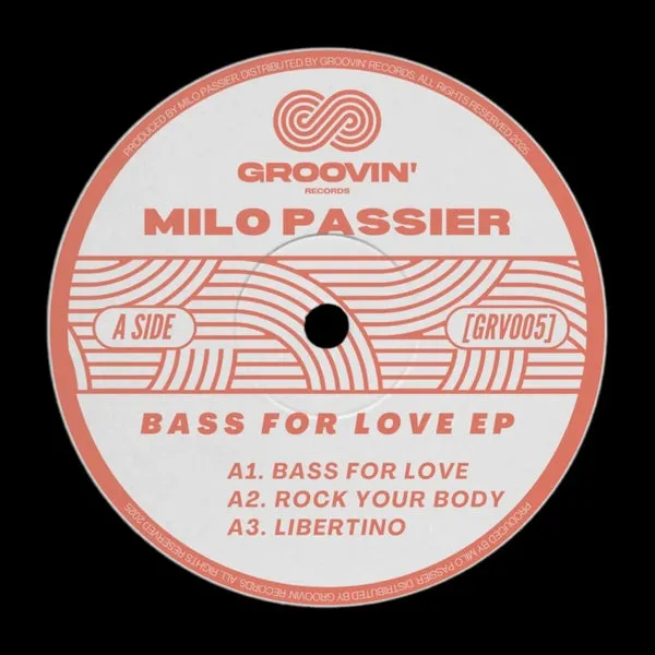 Milo Passier – Bass For Love EP cover