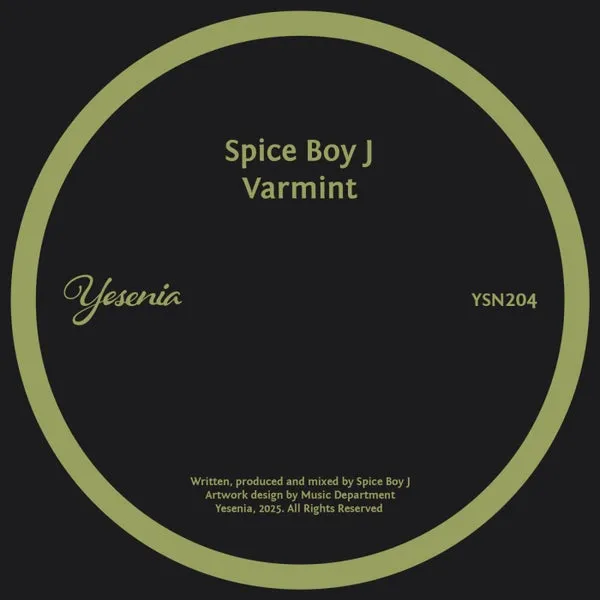 Spice Boy J – Varmint cover