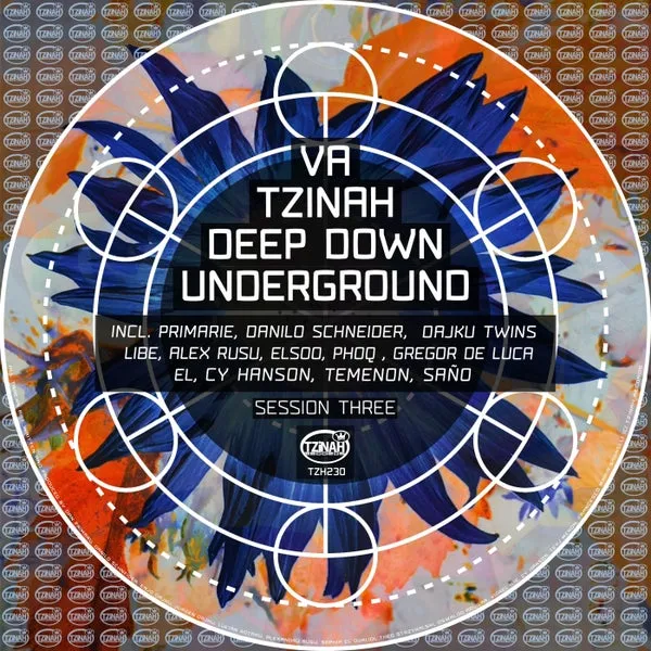 VA – Tzinah Deep Down Underground Session Three cover