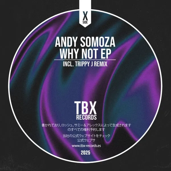 Andy Somoza – Why Not EP cover