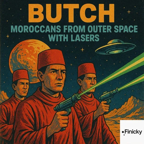 Butch – Moroccans From Outer Space With Lasers cover