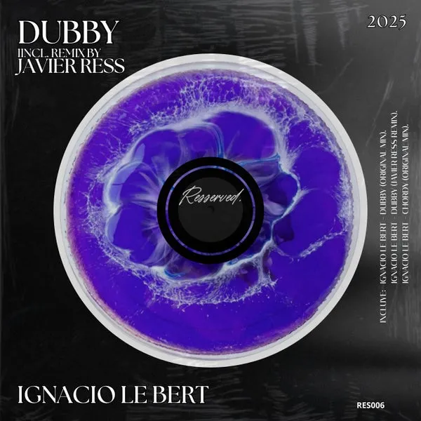 Ignacio Le Bert – Dubby EP cover