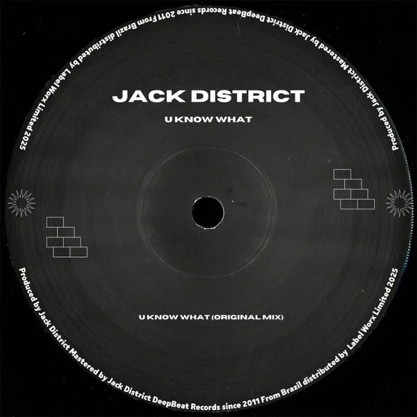Jack District – U Know What cover