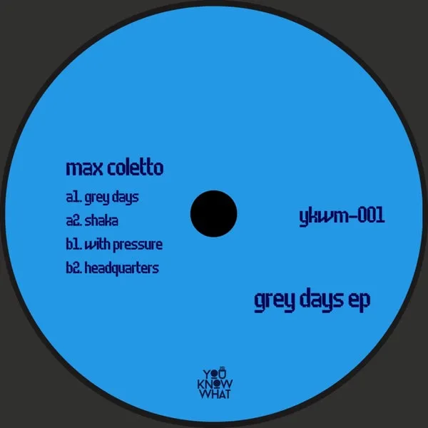 Max Coletto – Grey Days cover