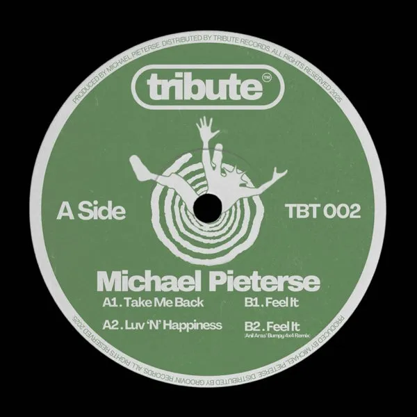 Michael Pieterse – Take Me Back EP cover