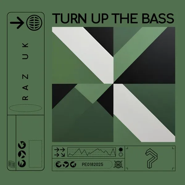 RAZ UK – Turn Up The Bass cover
