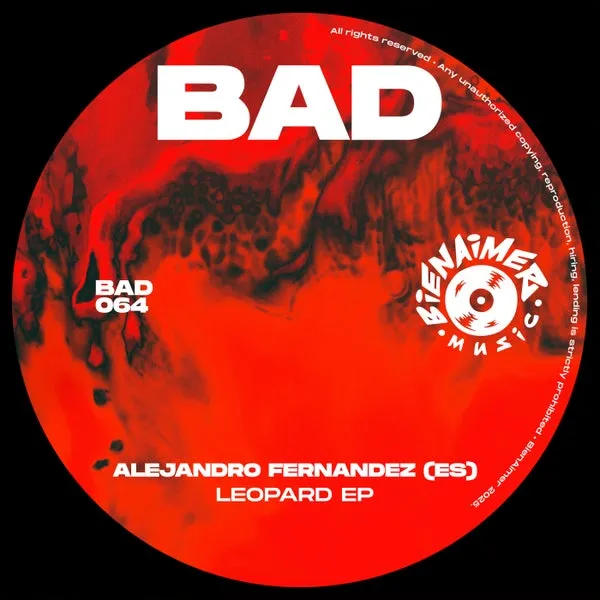Alejandro Fernandez (ES) – Leopard EP cover