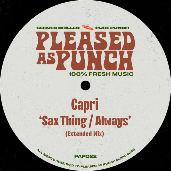 Capri (UK) – Sax Thing Always cover