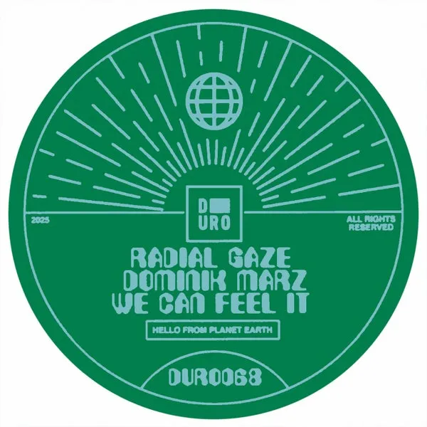 Dominik Marz, Radial Gaze – We Can Feel It cover