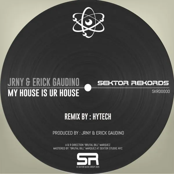 Jrny, Erick Gaudino – My House Is UR House cover