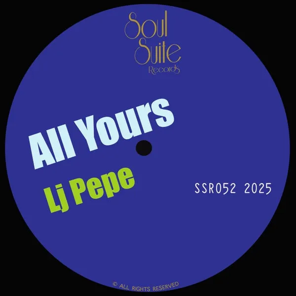LJ Pepe – All Yours cover