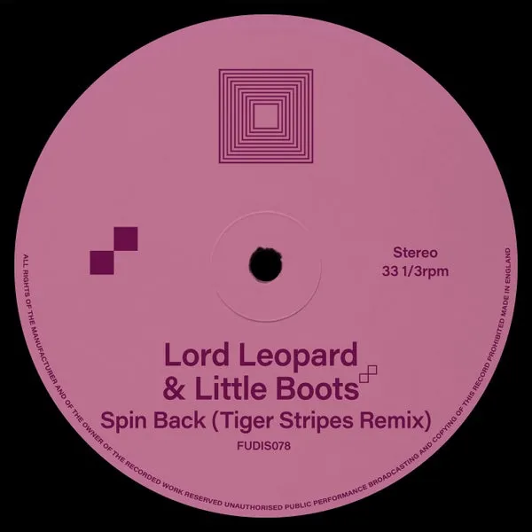 Little Boots, Lord Leopard – Spin Back (Tiger Stripes Remix) cover