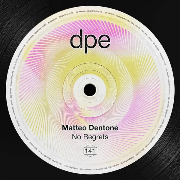 Matteo Dentone – No Regrets cover