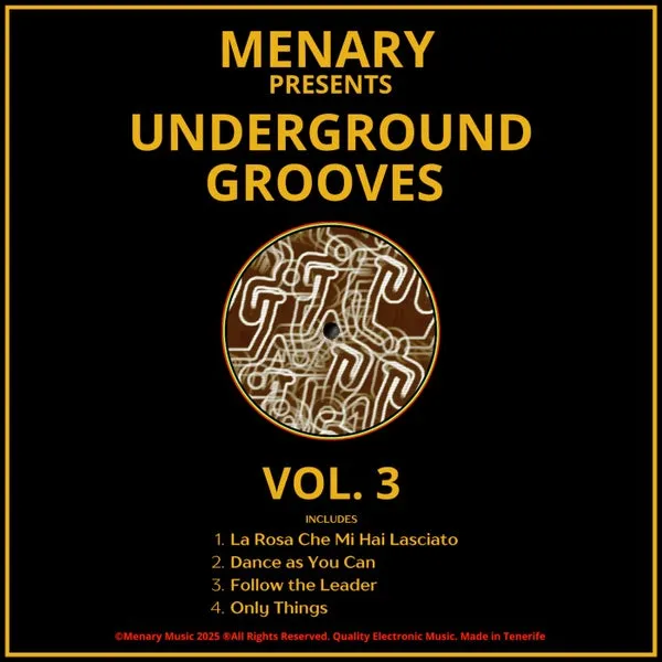 Menary – Underground Grooves, Vol. 3 cover