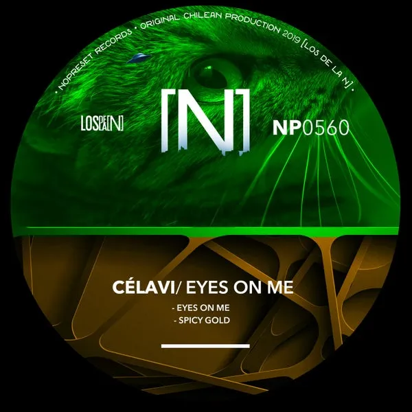 CÉLAVI – Eyes On Me cover