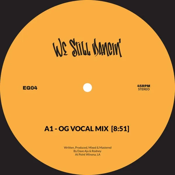 Dave Aju, Rodney – We Still Dancin cover
