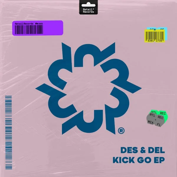Des & Del – Kick Go EP cover