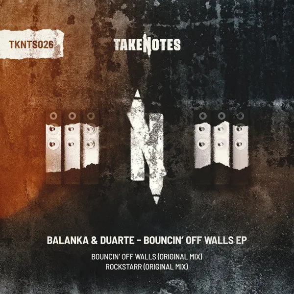 Duarte (BR), Balanka – Bouncin’ Off Walls EP cover