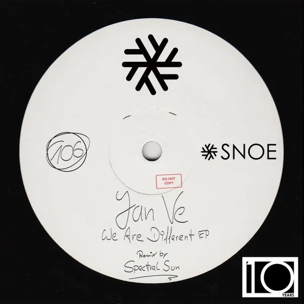 Jan Ve – We Are Different EP cover