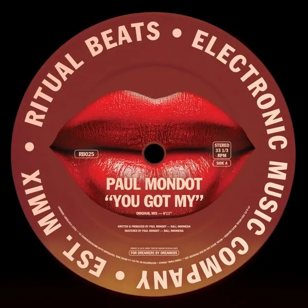 Paul Mondot – You Got My cover