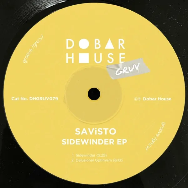 SAVISTO – Sidewinder EP cover