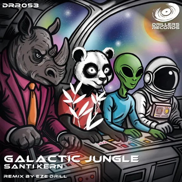 Santi Kern – Galactic Jungle cover