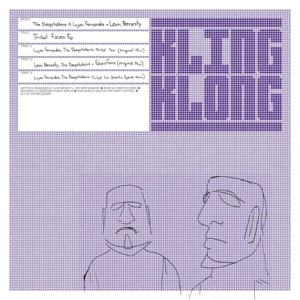 The Deepshakerz, Lujan Fernandez, leon benesty – Tribal Faces EP cover