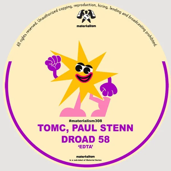 TomC, DRoad 58, Paul Stenn – EDTA cover