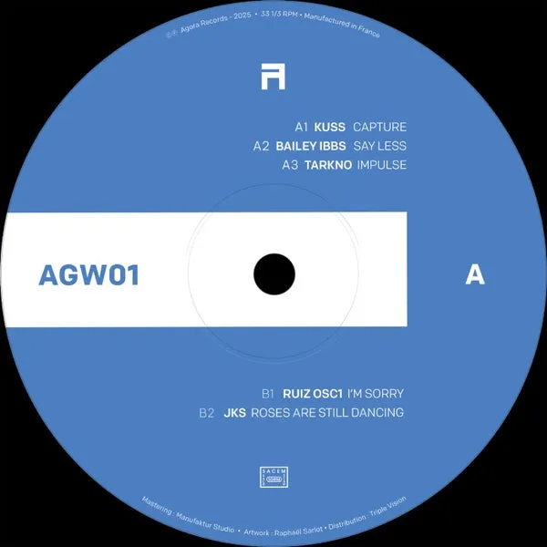 VA – Agora Wax 01 cover