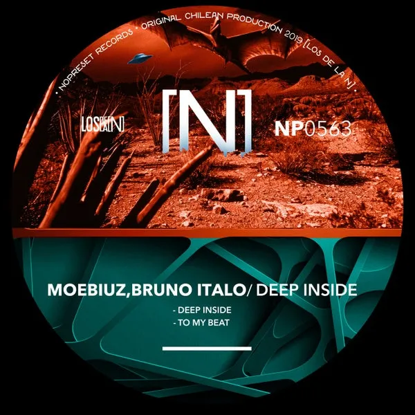 Bruno Italo, Moebiuz – Deep Inside cover
