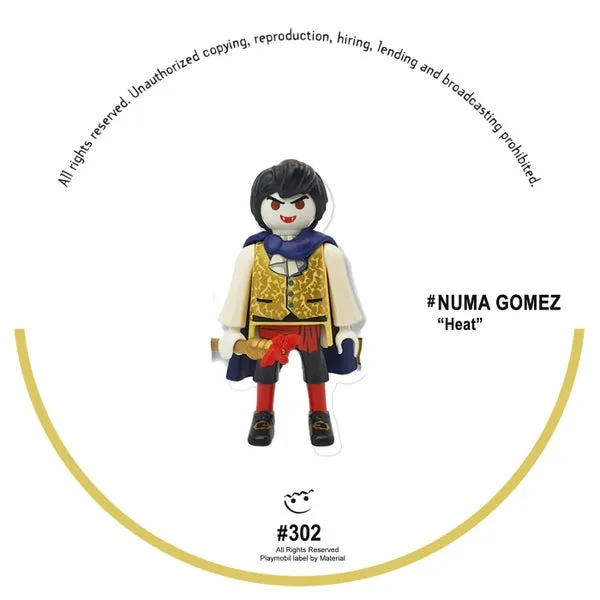 Numa Gomez – Heat cover